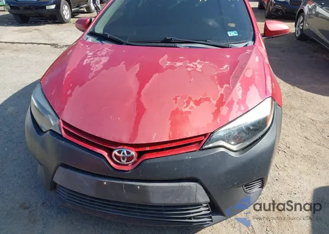 2015 Toyota Corolla Le z USA, uszkodzony, nr VIN 2T1BURHE8FC351416